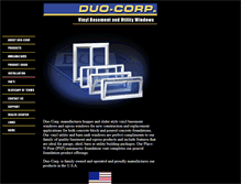 Tablet Screenshot of duo-corp.com